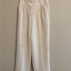 Aritzia Effortless Pants Crepette light birch 0